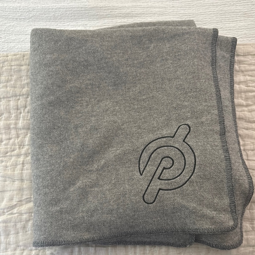 Peloton Gray Wool Blanket